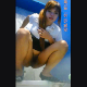 A very pretty Thai girl is recorded by a hidden camera as she takes a highly visible, soft shit and a piss while squatting over a public floor toilet. She uses a hose to clean herself. Presented in 720P vertical HD format. 158MB, MP4 file. Over 7 minutes.